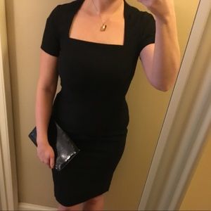 Banana Republic Square Neck LBD